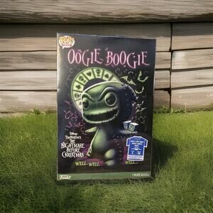 Funko POP! Tees: The Nightmare Before Christmas Oogie Boogie Tee Size Small
